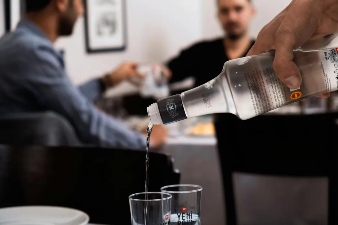 Serving alcohol